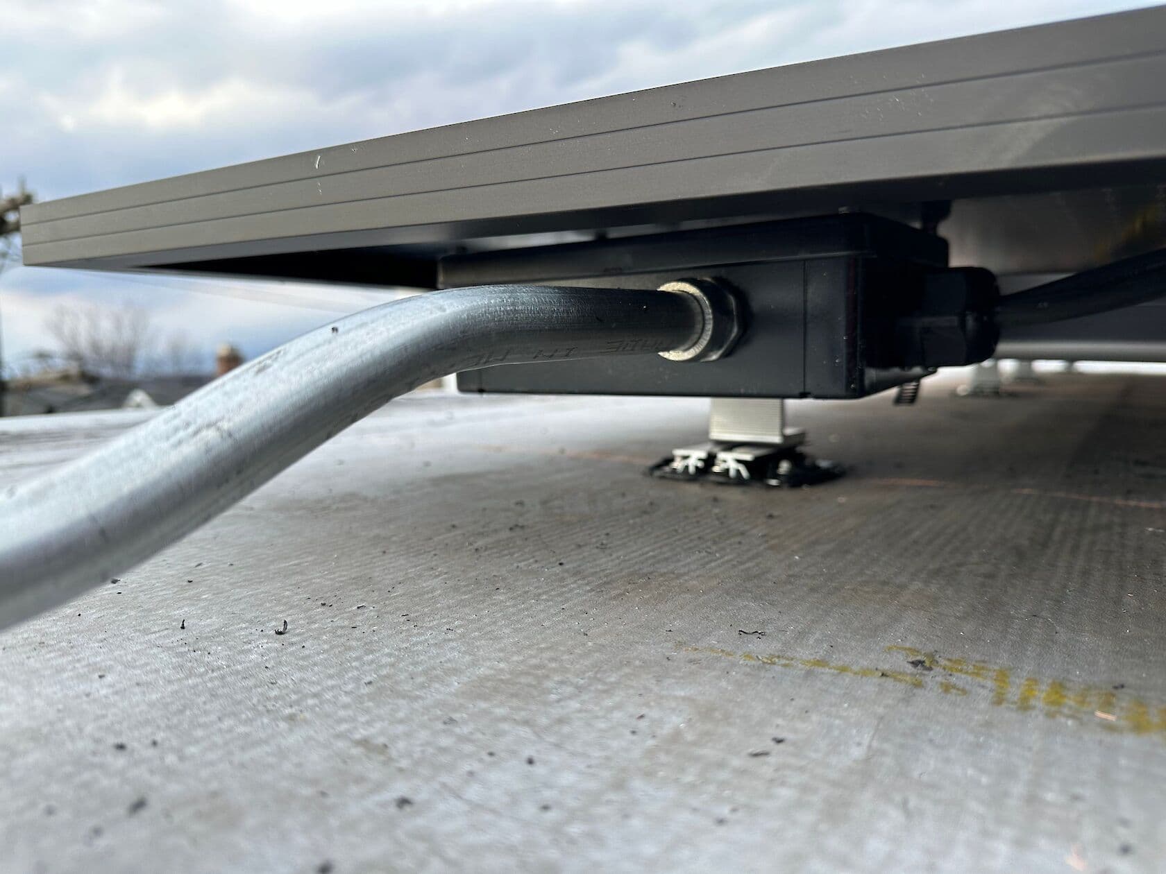 Solar installation in Tarrytown